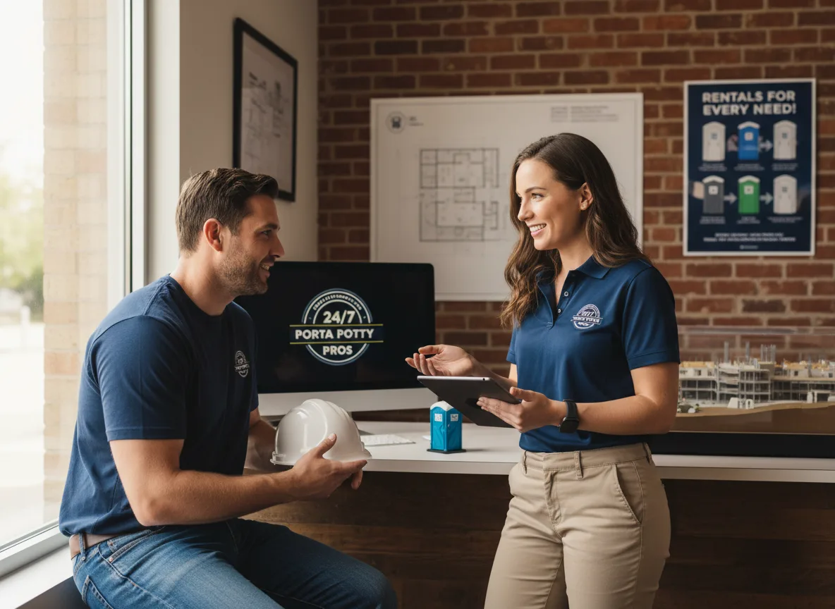 Flushing Toilet Rental Options in New Holland, OH